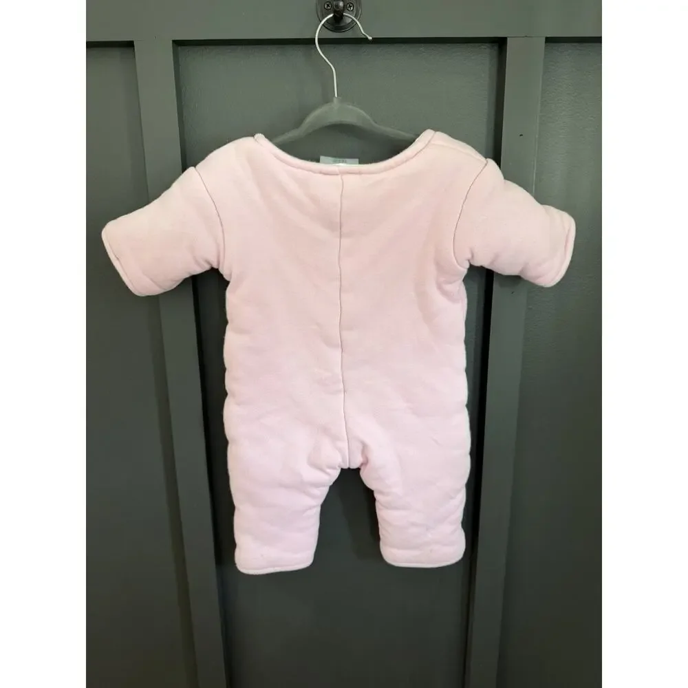 Baby Merlin's Magic Sleepsuit Pink Cotton Swaddle Transition Size Small 3-6 Min
